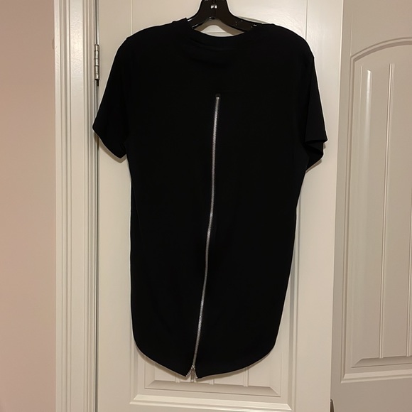 H&M Black Top with Zipper - Picture 2 of 3
